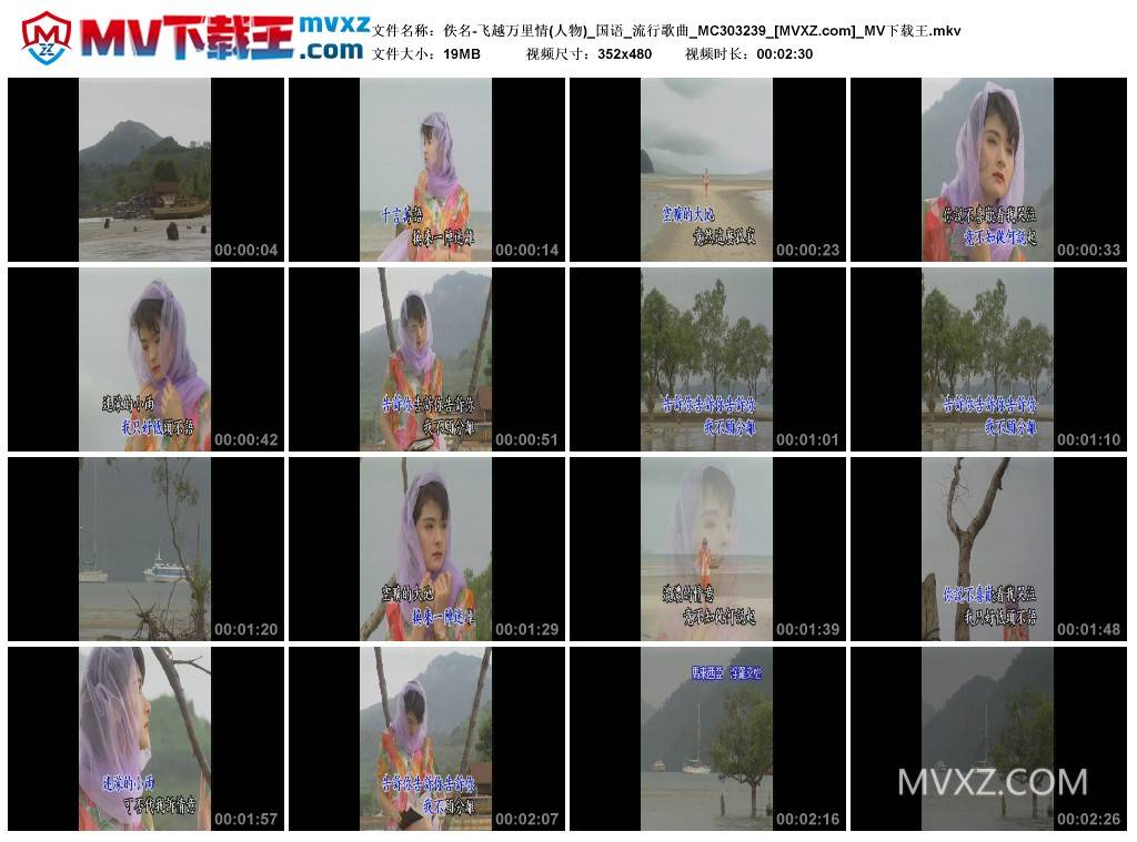 佚名-飞越万里情(人物)_国语_流行歌曲_MC303239